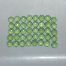 Natural Chrysoprase 3mm, 4mm, 5mm, 6mm, 8mm, 10mm Round Cabochon Loose Gemstones