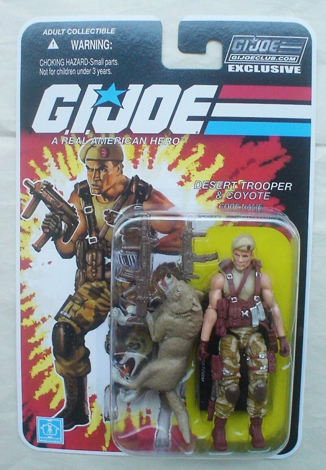 Boneco DUSTY & KAOS GI Joe Collectors Club FSS 7.0 Hasbro Dreadnok 1:18 4" 2018 - Imagem 2 de 4