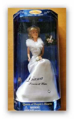 Diana Princes of Wales (keine Barbie)  Street Players Holding -NRFB in OVP 1997