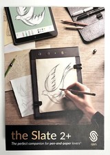 REDUCED ISKN The Slate 2 Pencil Paper Graphic BlueTooth Digital Tablet