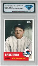 2008 Topps BABE RUTH #BR53 Cards That Never Were 💎 DSG 10 Gem Mint