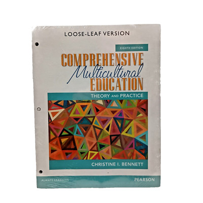 Factory-sealed COMPREHENSIVE MULTICULTURAL EDUCATION Textbook looseleaf unopened