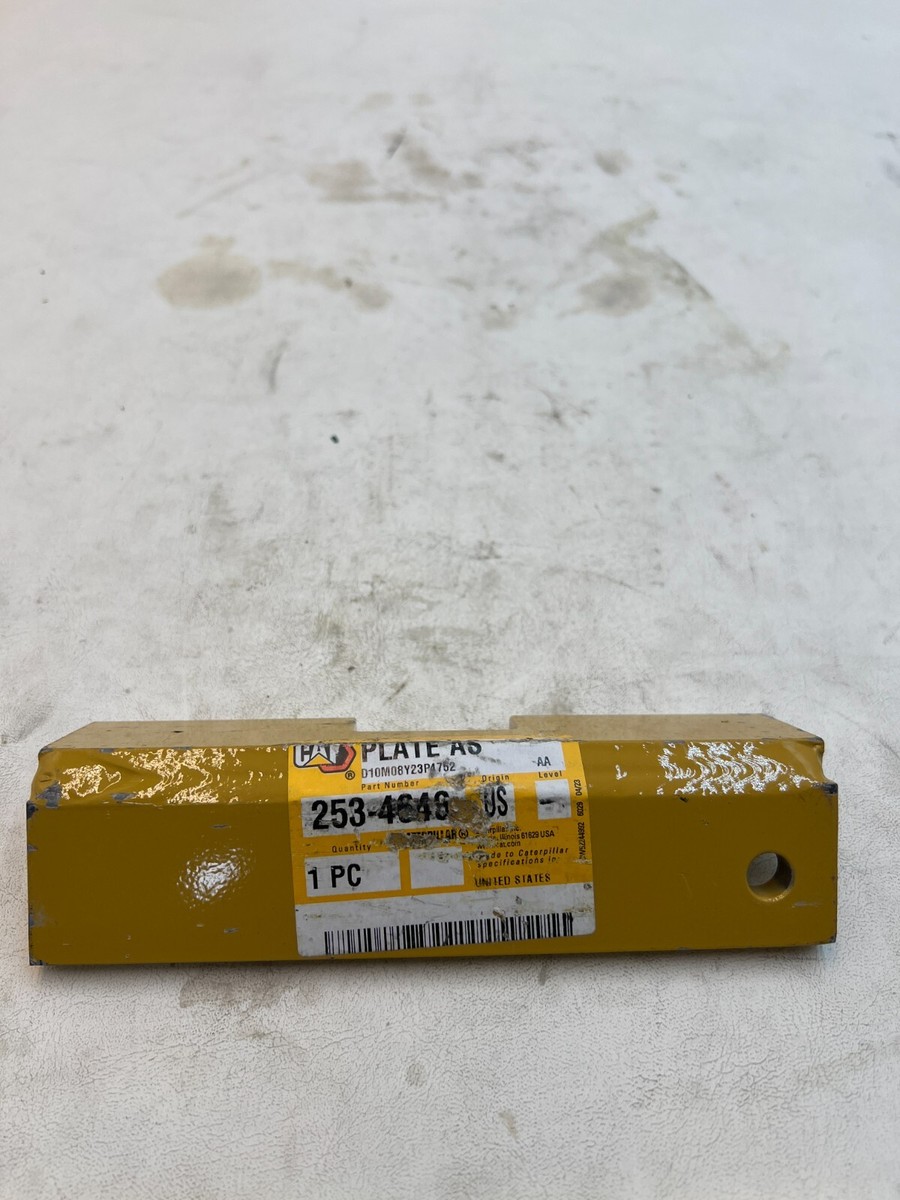 OEM CAT 253-4646: 173MM LONG WEAR PLATE FOR MOTOR GRADE 140M