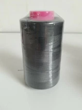One Spool DARK GRAY High Quality Sewing Machine Serger Thread 6000 Yards Cone 