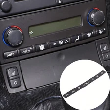 Dash A/C Climate Air conditioning panel button sticker For Corvette c6 05-13 US