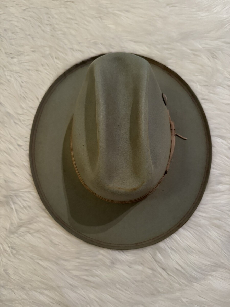 Teressa Foglia Connolly Felt Hat Western Distressed Fire  display picture 1