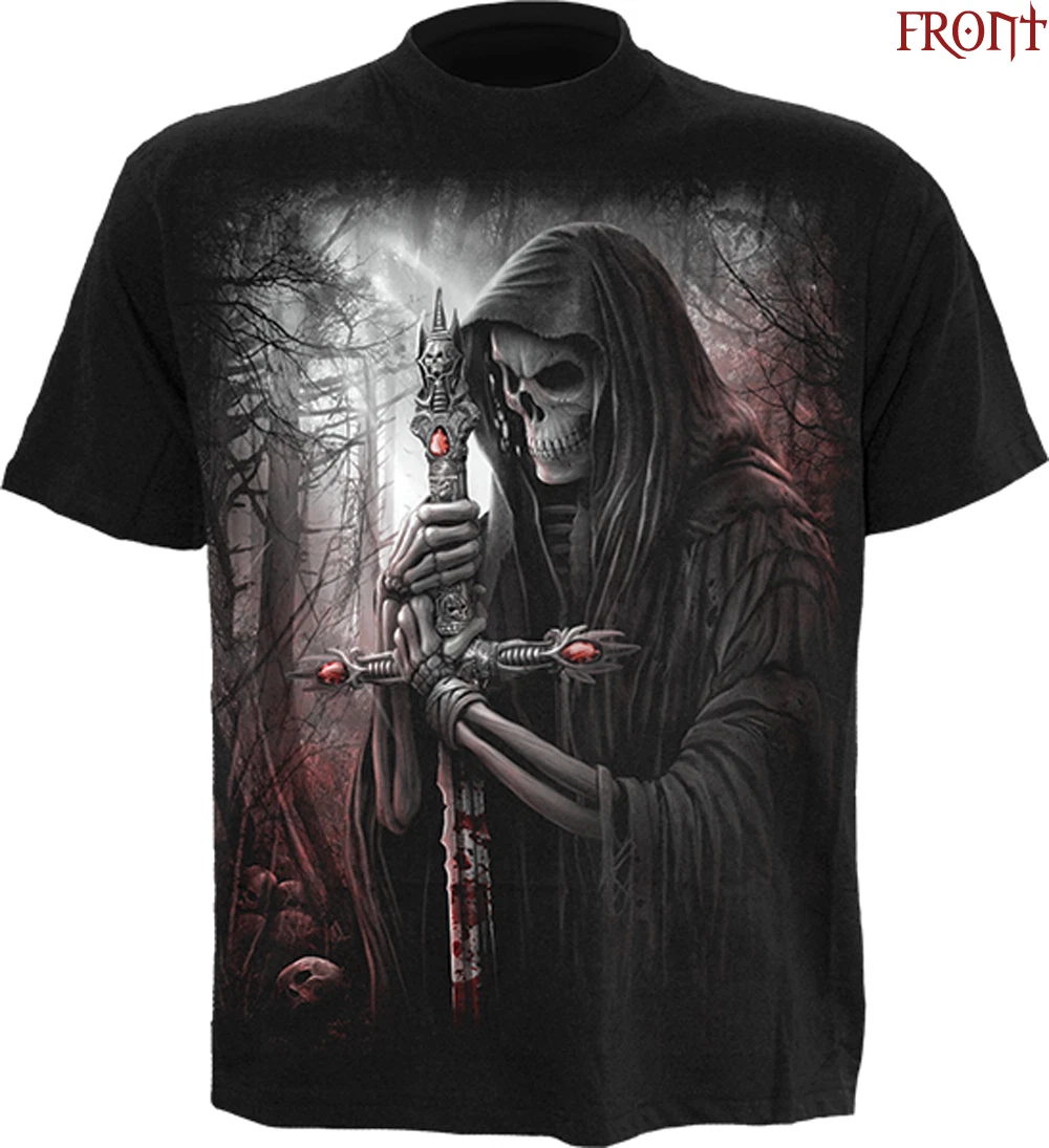 Spiral Unisex Adult M301 Long Sleeve T-Shirt - Gothic Art Design, 100% Cotton | Alternative Fashion
