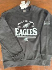 GAMEDAY COUTURE PHILADELPHIA EAGLES BLACK LABEL PREMIUM FLEECE SWEATSHIRT - M