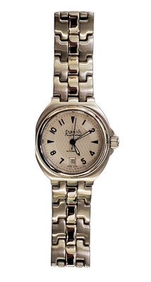 Auguste Reymond 64050 Swiss Made Automatic Date Silver Dial Womens Watch