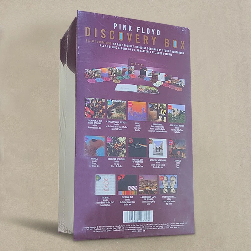 Pink Floyd Discovery 16 CD 60 Page Book Box Set Nuovo - Immagine 2 di 4