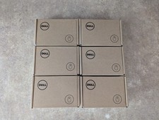 LOT OF 6 DELL 00T6R4 -MS116-BK WIRED OPTICAL USB 3 BUTTON SCROLL WHEEL MOUSE