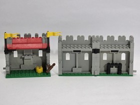 LEGO 6041 ARMOR SHOP & 6061 SIEGE TOWER - Both 100% Complete Vintage Castle