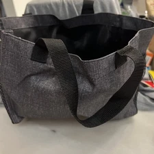 Thirty-One Signature Collection SmallTote Bag 2 Small Handles Mesh End Pockets