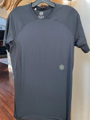 Under Armour Black  Rush Shirt Celliant  Sz Medium