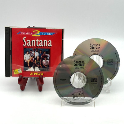Santana JINGO Rare Import 2 CD Set STC0045 Twins 2 Compact Discs Prog Rock