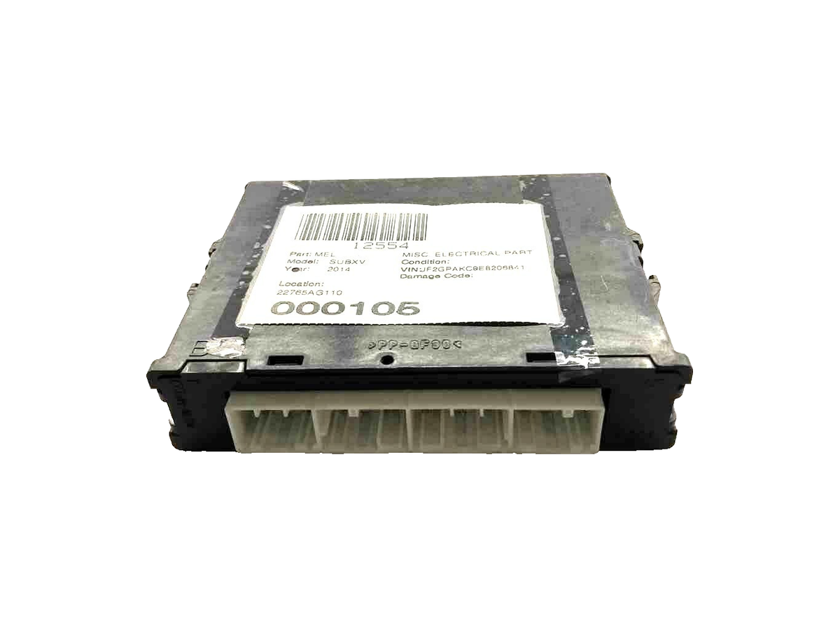 maru1007ページ 2013 - 2015 SUBARU XV CROSSTREK Engine Control Computer Module