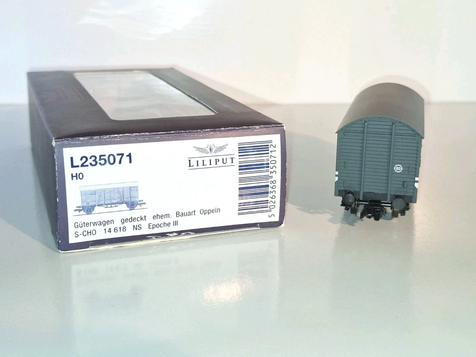 Liliput / Bachmann L235071 NS Boxcar. New old stock. HO Scale. 2 rail DC. Boxed. - Image 2 of 4