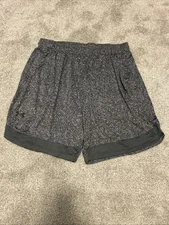 Under Armour Men's Train Stretch Printed Shorts Size XL Grey