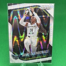 2025 Panini Prizm WNBA - Arike Ogunbowale #73 White Seismic Prizm