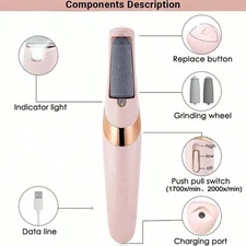 Finishing Touch Flawless Pedi Electronic Tool File and Callus Remover US.