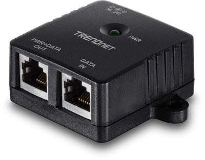 TRENDnet Gigabit Power over Ethernet (PoE) Injector, Full Duplex Gigabit Speed S