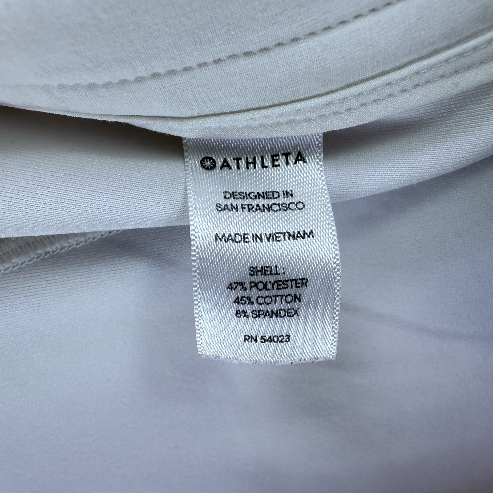 Athleta Interval Jacket Full Zip White Ivory Size… - image 8