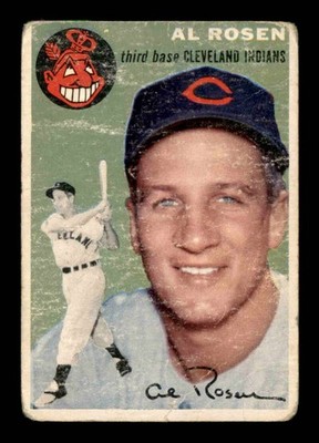 1954 Topps #15 Al Rosen   FAIR X2981574