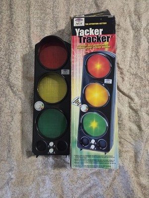YACKER TRACKER Original SIGNAL LIGHT, TRAFFIC LIGHT SOUND METER AGI