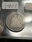 1847 SEATED LIBERTY QUARTER - ONLY 734,000 MINTED !!!!
