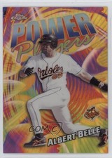 2000 Topps Chrome Power Players Refractor Albert Belle #P12 s1i