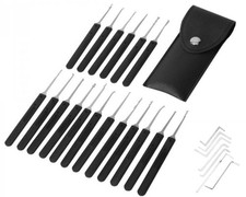 Neue 18pcs T&uuml;rsperre Pick Quick Opener Werkzeuge Set mit 7 kleinen Schl&uuml;sseln