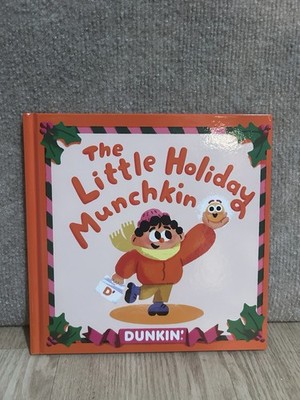 Limited Edition Dunkin  The Little Holiday Munchkin Book