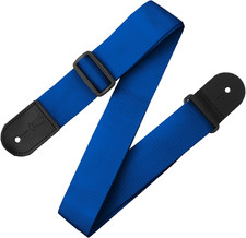 Leathers 2" Polypropylene Guitar Strap with Polyester Ends and Tri-Glide Adjustm