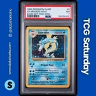 1999 POKEMON BASE SET UNLIMITED #6/102 GYARADOS HOLO RARE PSA 7