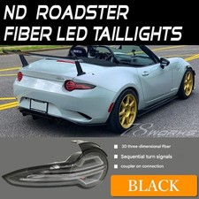 DDP 78WORKS 3D Fiber LED Tail Lights Mazda ND Roadster RF MX-5 Miata Sequential
