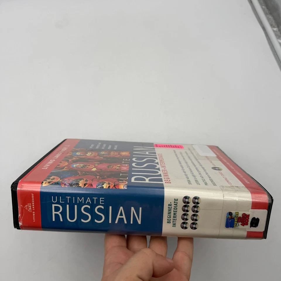 Ultimate Russian Beginner-Intermediate Living Language Course 8 CD's W/ Textbook - Image 2 of 4