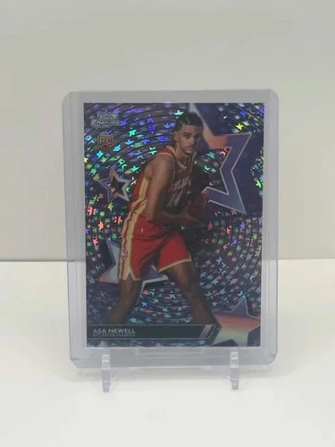 2025-26 Topps Cosmic Chrome #SF-44 Asa Newell StarFractor Rookie RC Case Hit SP