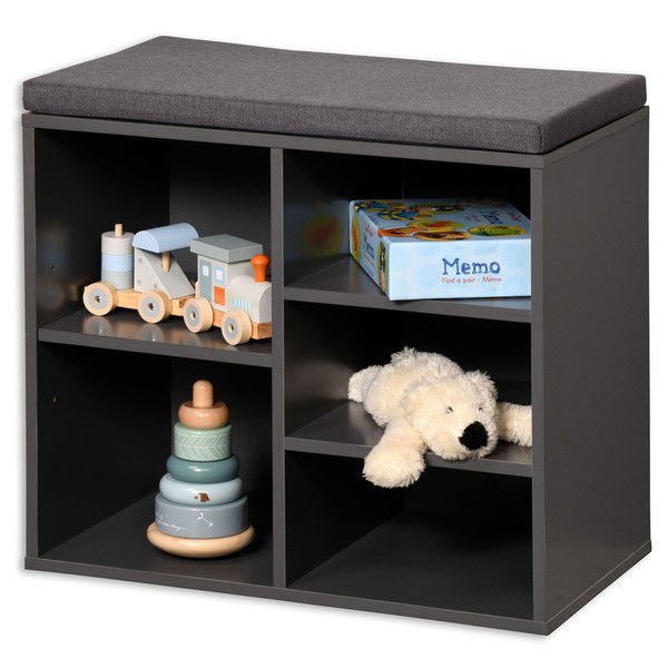 Schuhregal Mit SitzfläChe, 5 Ablagen, Mdf, Kesper-image