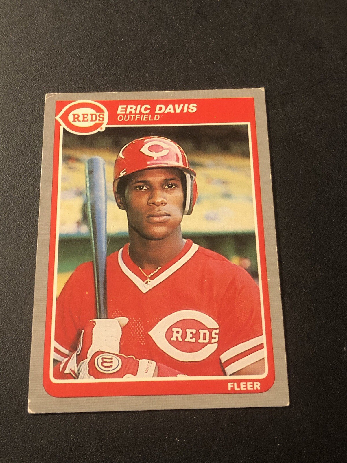 1985 Fleer Eric Davis #533 Rookie RC VGEX