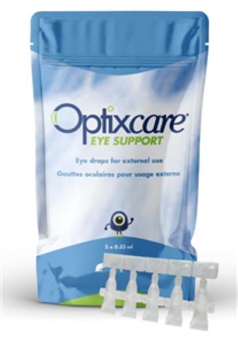 Optixcare Eye EMS 0.33ml x 5 Single Dose Unit Promotes Healing of