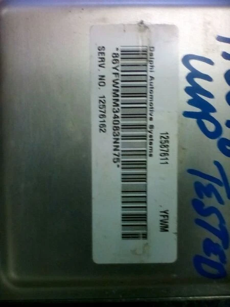 ENGINE ECM FITS 03-05 CAVALIER 133216 Foto 3 de 4