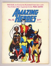 Cover of Amazing Heroes #12