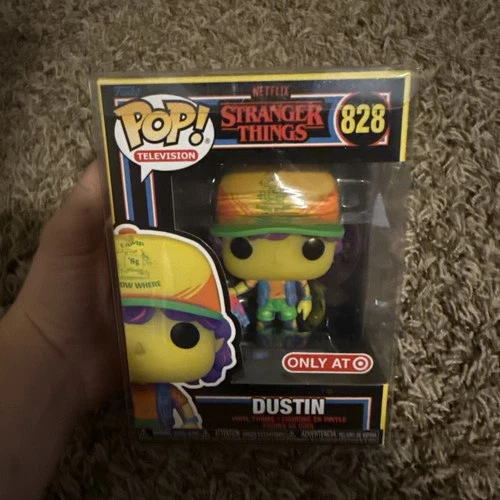 Funko POP! Television: Stranger Things - Dustin [Black Light](Target) #828