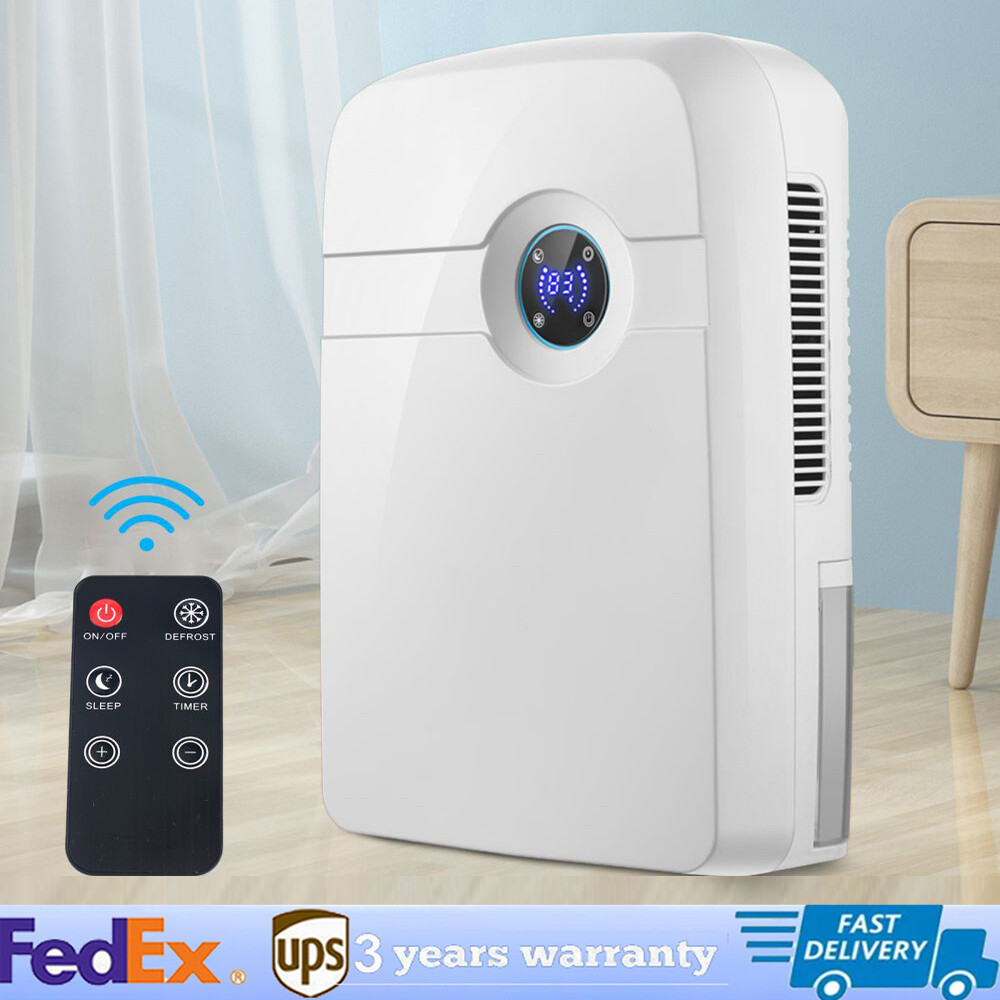 Dehumidifier Large Home 2.5L Air Dryer Damp Moisture Bedroom Remote Control 42W!-image