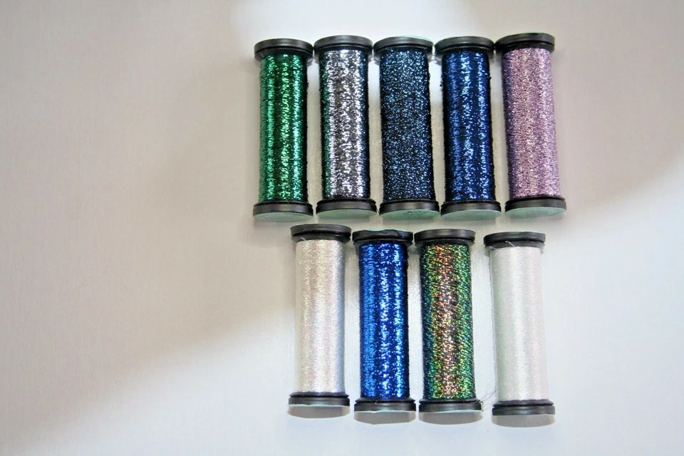 Kreinik Blending Filament Metallic YOU CHOOSE YOUR COLORS 50 meters 55.6 yds NEW - Image 3 of 4