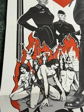 ILSA SHE WOLF OF THE SS RARE DYANNE THORNE ORIGINAL 1 SHEET POSTER 1974 27"x41"