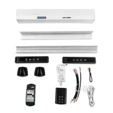 Olide Auto Sliding Open Door Closer With Pet Sensor White Color