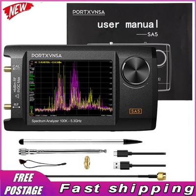 Portable Spectrum Analyzer 2-in-1 Signal Generator 4.0 Inch RF Signal Generator