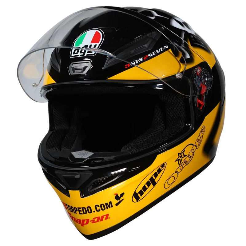 AGV K1-S Guy Martin Yellow Black, photo 3 of 7