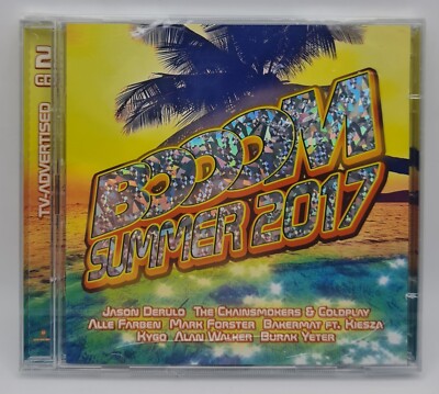 BOOOM SUMMER 2017 (ALAN WALKER, MARK FORSTER, R.I.O., KAY ONE ...)  2 CD NEU OVP